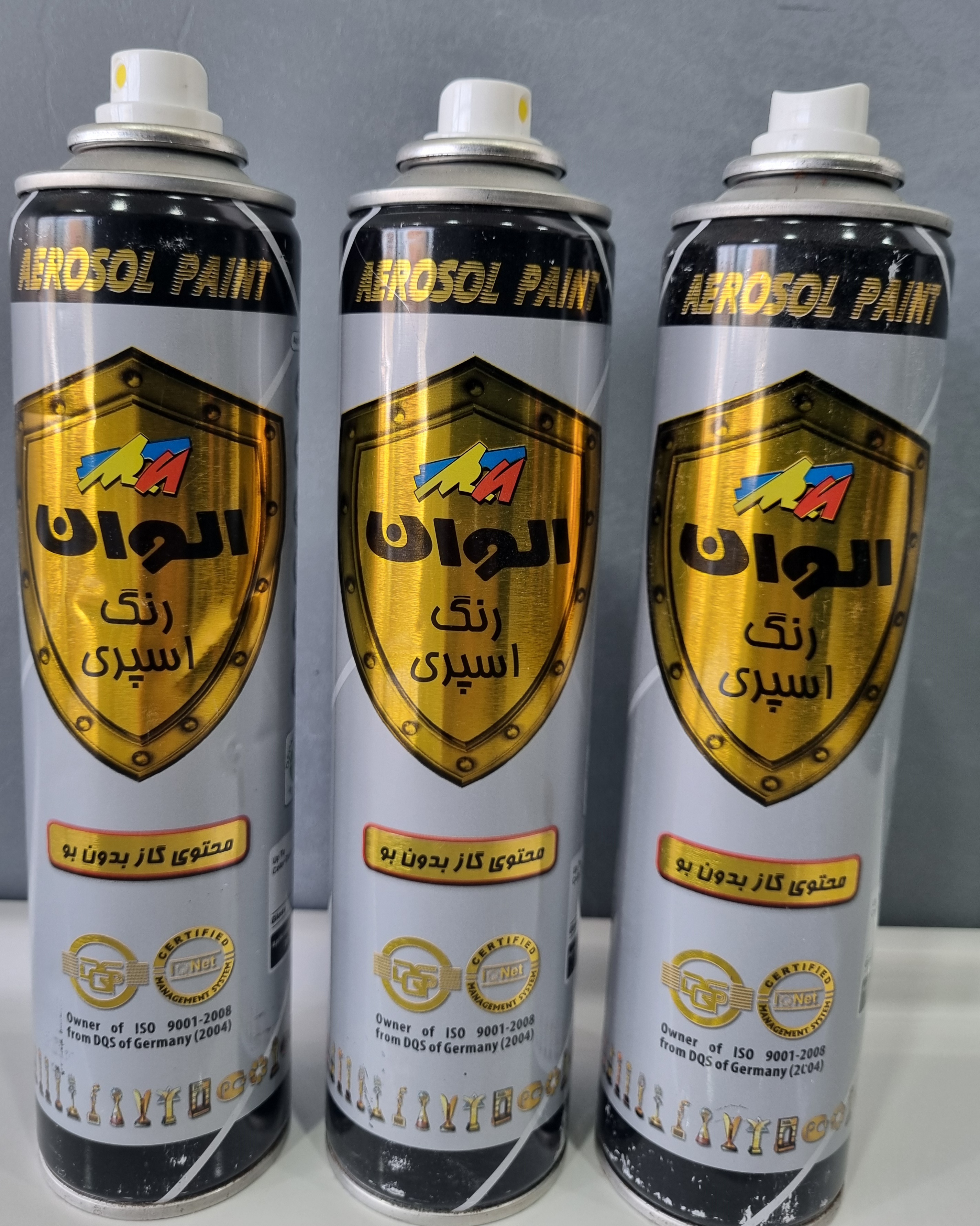 اسپری رنگ الوان بسته ۱۲عددی