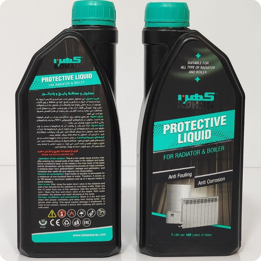 محلول محافظ پکیج و رادياتور ۱لیتری کهن