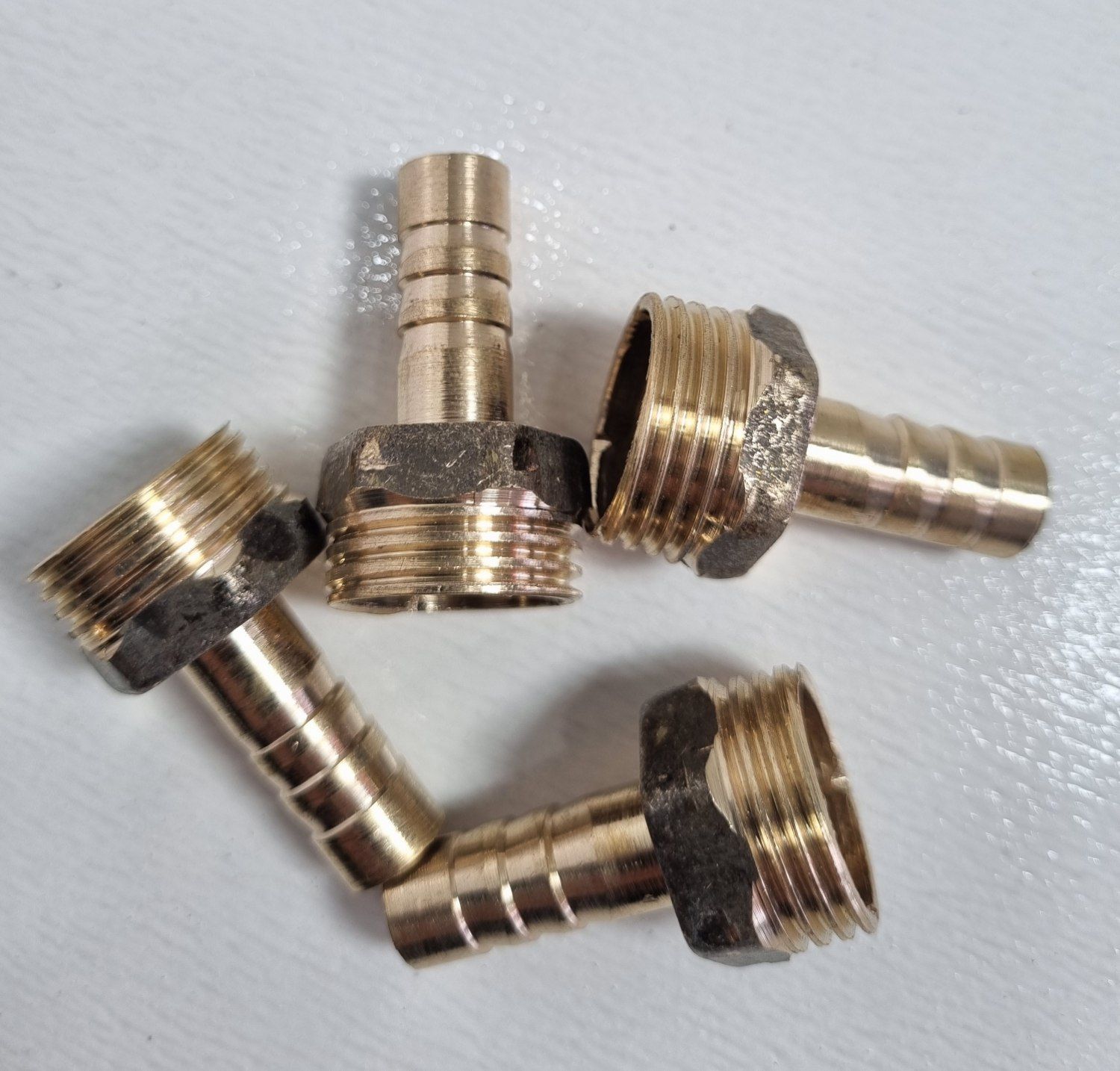 سر شیلنگی برنجی1/2 به شیلنگ گاز
